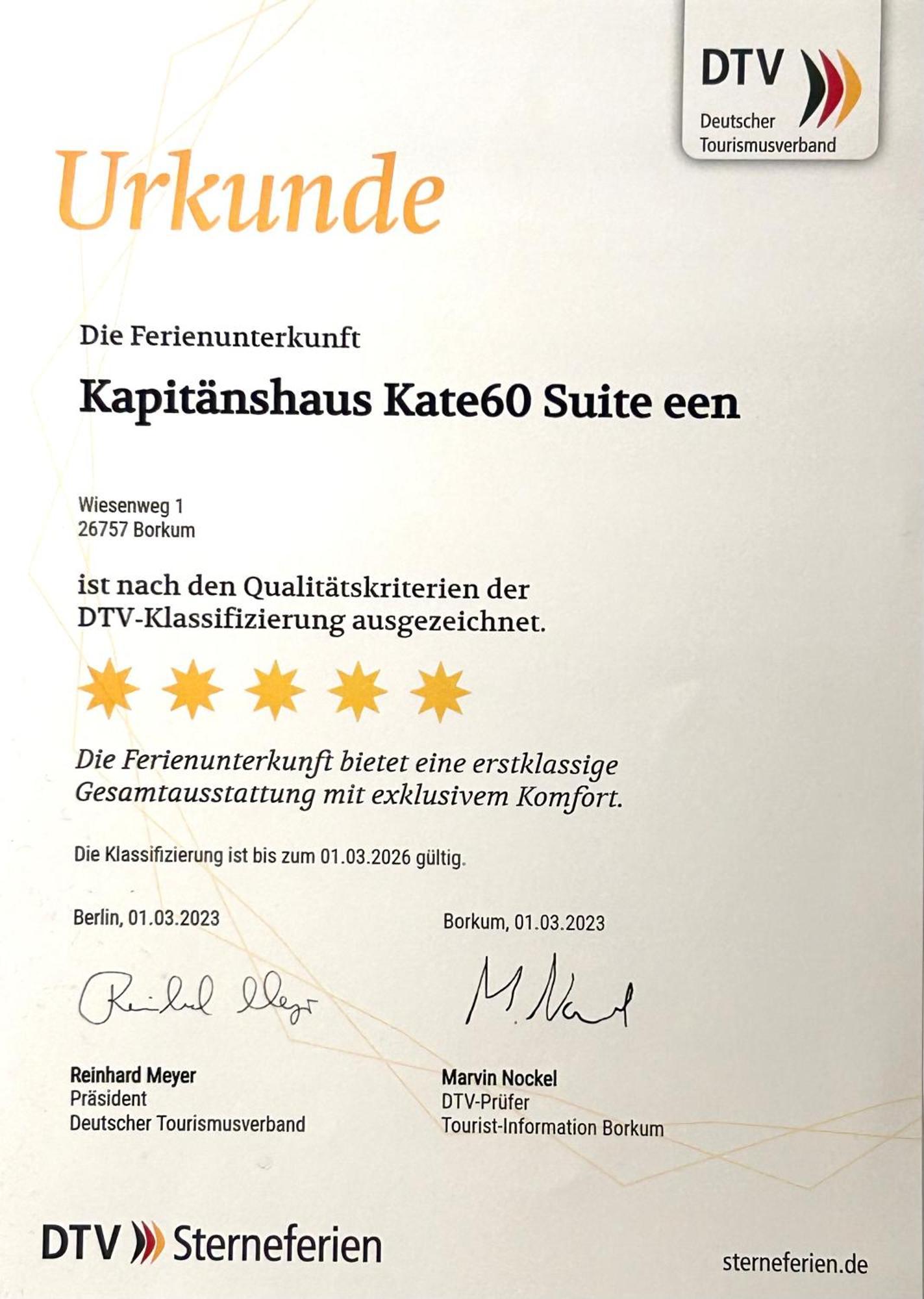 فيلا Kapitaenshaus Kate60 بوركم المظهر الخارجي الصورة