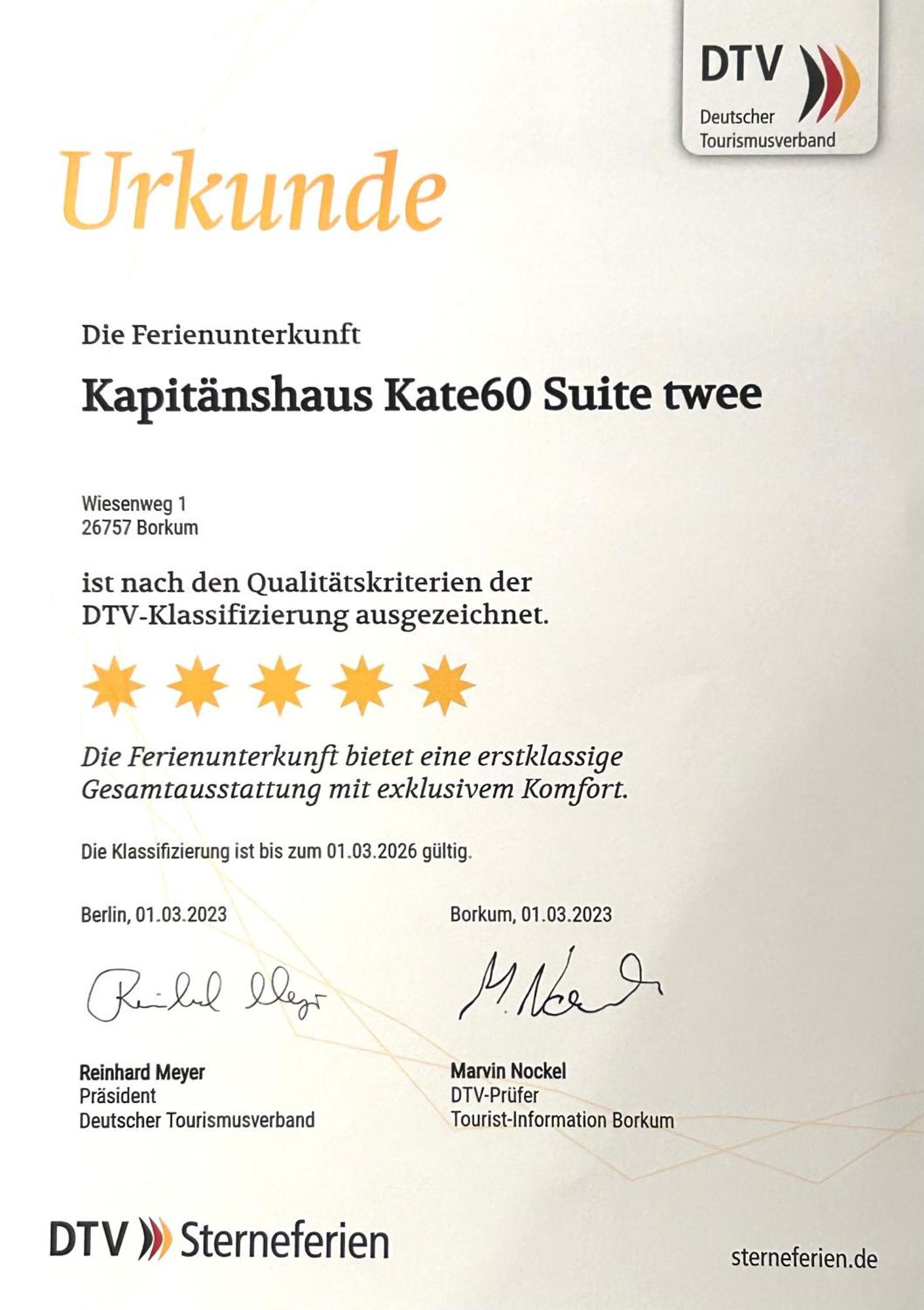 فيلا Kapitaenshaus Kate60 بوركم المظهر الخارجي الصورة